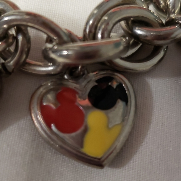 Minnie Mouse 🐭 Silver-Tone Bracelet !!! - Picture 3 of 7